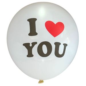 I love you Light Balloon (5pc)