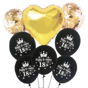 Balloon 18th Gold