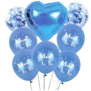 Balloon Mom to Be Blue