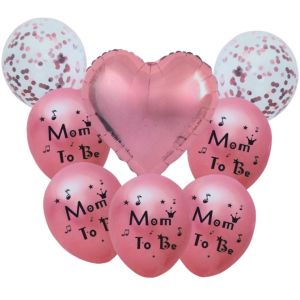 Balloon Mom to Be Pink